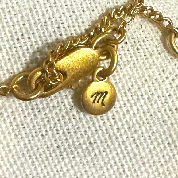 Madewell Fruit Necklace Charm Casual Fun Preppy Gold tone Beaded Charms Summer - Picture 5 of 11